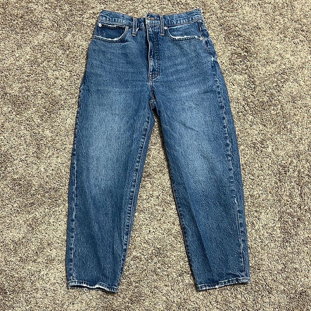 Madewell blue jeans